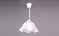 купить Светильник подвесной (люстра) 1*60Вт E27 белый  в Иванове Светильник подвесной (люстра) 1*60Вт E27 белый