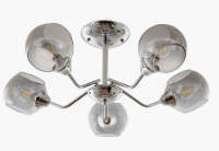 Светильник потолочный (люстра) 5*40Вт E14 хром