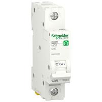 купить Автомат 1Р 50А C 6кА Resi9 Schneider Electric в Иванове Автомат 1Р 50А C 6кА Resi9 Schneider Electric
