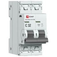 купить Автомат 2Р 32А C 6кА ВА47-63N EKF PROxima  в Иванове Автомат 2Р 32А C 6кА ВА47-63N EKF PROxima