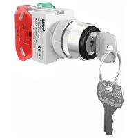 Переключатель ПЕ22-AKS 2пол. черный с ключом IP54 Schneider Electric 