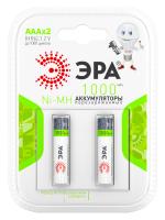 купить Аккумулятор AAA(мизинчик) 1000mAh 1,2В BL2 ЭРА в Иванове Аккумулятор AAA(мизинчик) 1000mAh 1,2В BL2 ЭРА