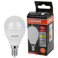 купить Лампа шар свд Е14 10Вт 3000К 800лм P45 матовый Osram LED Value black в Иванове Лампа шар свд Е14 10Вт 3000К 800лм P45 матовый Osram LED Value black
