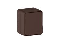 купить Атлас Профи коричневый выключатель 1кл открытая 10А IP54 в Иванове Атлас Профи коричневый выключатель 1кл открытая 10А IP54