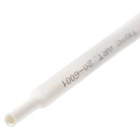 купить Трубка ТУТ 6/3мм белый 1м  в Иванове Трубка ТУТ 6/3мм белый 1м