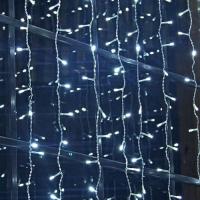 купить Гирлянда занавес 1,5*2,2м белый 544свд IP20 прозрачный провод (до 8мод) в Иванове Гирлянда занавес 1,5*2,2м белый 544свд IP20 прозрачный провод (до 8мод)