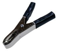 купить Зажим-крокодил 50А черный пвх в Иванове Зажим-крокодил 50А черный пвх