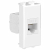 купить Аванти белое облако розетка RJ45 кабель-канал 1-ая 1мод кат.6 в Иванове Аванти белое облако розетка RJ45 кабель-канал 1-ая 1мод кат.6
