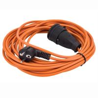 Удлинитель 1-мест 20м ПВС 3*1,5 оранжевый  IP44 PlexUp 
