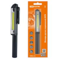 Фонарь ручной 1СВД 3Вт 200лм 3*ААА IP65 TDM Ручка