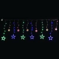 купить Гирлянда занавес 2*1м мульти 138свд с контроллером IP20 прозрачный провод 8 режимов в Иванове Гирлянда занавес 2*1м мульти 138свд с контроллером IP20 прозрачный провод 8 режимов