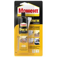 Герметик силиконовый универсальный прозрачный 70мл