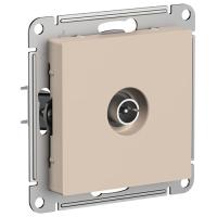 купить Атлас песочный розетка TV антенна коннектор скрытая 1-ая  в Иванове Атлас песочный розетка TV антенна коннектор скрытая 1-ая