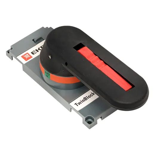 Рукоятка управления для прямой установки на рубильники реверсивные (I-0-II) TwinBlock 315-400А EKF