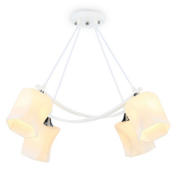 Светильник подвесной (люстра) 4*40Вт E27 белый