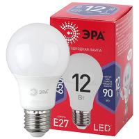 Лампа светодиодная 220В Е27 12Вт 6500К 960лм стандарт A60 матовая ЭРА red