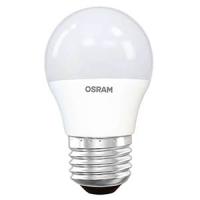 купить Лампа свд 220В E27 7Вт 2700К 550лм шар P45 матовая Osram  в Иванове Лампа свд 220В E27 7Вт 2700К 550лм шар P45 матовая Osram