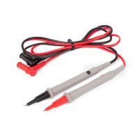 купить Щупы для мультиметра красный+черный силикон 2шт КВТ 1м в Иванове Щупы для мультиметра красный+черный силикон 2шт КВТ 1м