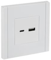 Фортепиано белый механизм USB A+C скрытая 2-ая 