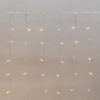 купить Гирлянда занавес 2*1,5м теплый белый 150свд IP44 прозрачный провод эффект мерцания, (до 8мод) в Иванове Гирлянда занавес 2*1,5м теплый белый 150свд IP44 прозрачный провод эффект мерцания, (до 8мод)