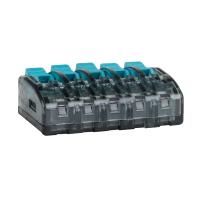 купить Клемма 5*4,0мм2 с рычажком прозрачный КЭАЗ OptiKit СМК 221-415 (6 шт) в Иванове Клемма 5*4,0мм2 с рычажком прозрачный КЭАЗ OptiKit СМК 221-415 (6 шт)