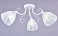 купить Светильник потолочный (люстра) 3*40Вт E27 белый/хром в Иванове Светильник потолочный (люстра) 3*40Вт E27 белый/хром