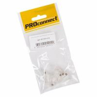Разъем Jack компьютерный RJ45 8(8) Cat5e прозрачный (5шт.)