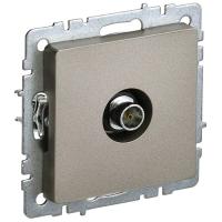 купить Брайт шампань розетка TV оконечная скрытая 1-ая  в Иванове Брайт шампань розетка TV оконечная скрытая 1-ая