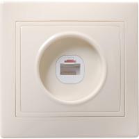 Кварта кремовый розетка RJ11 скрытая 1-ая  
