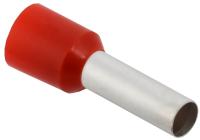 Наконечник-гильза 10-14 изолированный красный НШВИ IEK 20шт