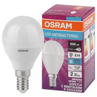 купить Лампа шар свд Е14 7Вт 6500К 806лм Р45 матовый Osram в Иванове Лампа шар свд Е14 7Вт 6500К 806лм Р45 матовый Osram