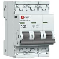 купить Автомат 3Р 32А D 6кА ВА47-63N EKF PROxima  в Иванове Автомат 3Р 32А D 6кА ВА47-63N EKF PROxima