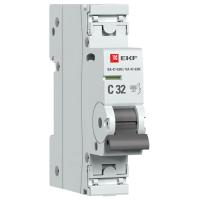 Автомат 1Р 32А C 6кА ВА47-63N EKF PROxima 