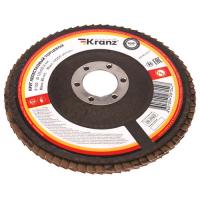 купить Круг лепестковый торцевой конический 125*22,2мм P120 Kranz в Иванове Круг лепестковый торцевой конический 125*22,2мм P120 Kranz