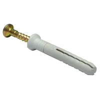 купить Дюбель-гвоздь 6*40мм потай полипропилен 46шт в Иванове Дюбель-гвоздь 6*40мм потай полипропилен 46шт