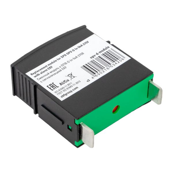 Ограничитель перенапряжения Сменный модуль к ОПВ 1Р 20/20кА 440В EKF