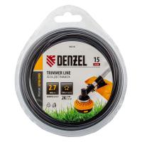 купить Леска для триммеров 2,7мм*15м звезда Denzel EXTRA CORD двухкомпонентная в Иванове Леска для триммеров 2,7мм*15м звезда Denzel EXTRA CORD двухкомпонентная