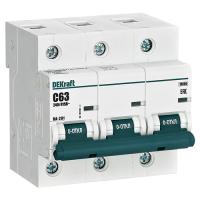 купить Автомат 3Р 63А C 10кА ВА-201 DEKraft в Иванове Автомат 3Р 63А C 10кА ВА-201 DEKraft