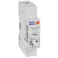 купить Автомат 1Р 6А C 4,5кА ВМ63 КЭАЗ OptiDin  в Иванове Автомат 1Р 6А C 4,5кА ВМ63 КЭАЗ OptiDin