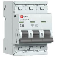 купить Автомат 3Р 6А C 6кА ВА47-63N EKF  в Иванове Автомат 3Р 6А C 6кА ВА47-63N EKF