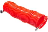 Шланг спиральный воздушный, 10 м, с быстросъемными соединениями// Matrix 57004