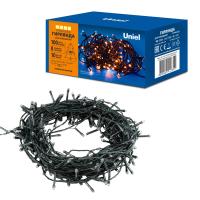 купить Гирлянда нить 10м теплый белый 100свд IP20 зеленый провод  в Иванове Гирлянда нить 10м теплый белый 100свд IP20 зеленый провод