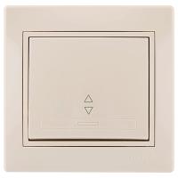 купить Мира переключатель скрытая бежевый 1кл 10А IP20  в Иванове Мира переключатель скрытая бежевый 1кл 10А IP20