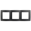 ЭРА12 антрацит рамка 3-ая универсально 