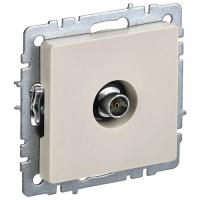 купить Брайт бежевый розетка TV оконечная скрытая 1-ая  в Иванове Брайт бежевый розетка TV оконечная скрытая 1-ая