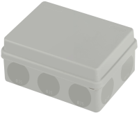 Коробка 150*110*70 прямоугольник серый IP67 PlexUp