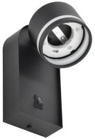 Светильник настенный (спот) 1*15Вт GX53 черный IEK