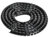 Спираль монтажная СП-16 черная (2м/упак) IEK