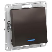 купить Атлас мокко переключатель 1кл с подсветкой скрытая 10А IP20  в Иванове Атлас мокко переключатель 1кл с подсветкой скрытая 10А IP20