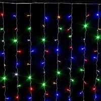 купить Гирлянда занавес 2*1м мульти 138свд с контроллером IP20 прозрачный провод 8 режимов в Иванове Гирлянда занавес 2*1м мульти 138свд с контроллером IP20 прозрачный провод 8 режимов